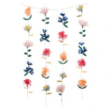 meri meri flower wall