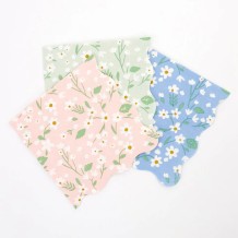 meri meri ditsy floral napkins, large
