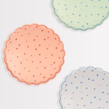 meri meri star pattern side plates, small