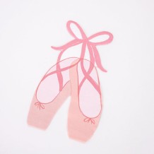 meri meri ballet slippers napkins