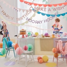 meri meri rainbow birthday garlands