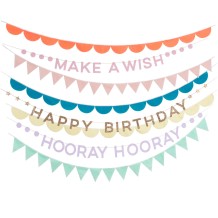 meri meri rainbow birthday garlands