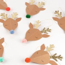 meri meri reindeer party hats | Kinderfeestwinkel | Speelgoedwinkel | Feestwinkel | Kinderwinkel | Amsterdam