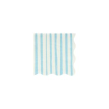meri meri blue stripe napkins, small | Kinderfeestwinkel | Speelgoedwinkel | Feestwinkel | Kinderwinkel | Amsterdam