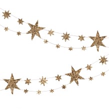 meri meri eco glitter star garland | Kinderfeestwinkel | Speelgoedwinkel | Feestwinkel | Kinderwinkel | Amsterdam