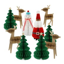 meri meri honeycomb christmas characters | Kinderfeestwinkel | Speelgoedwinkel | Feestwinkel | Kinderwinkel | Amsterdam