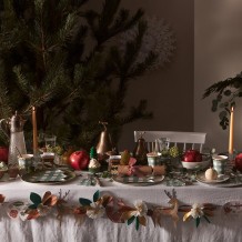 meri meri folk woodland garland