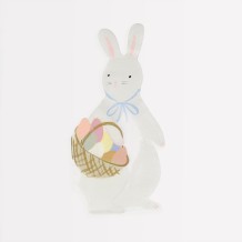 meri meri bunny with basket napkins