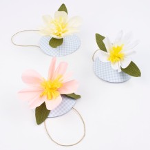 meri meri paper flower hats | Kinderfeestwinkel | Speelgoedwinkel | Feestwinkel | Kinderwinkel | Amsterdam
