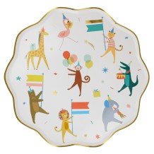 meri meri animal parade dinner plates | Kinderfeestwinkel | Speelgoedwinkel | Feestwinkel | Kinderwinkel | Amsterdam