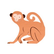 meri meri monkey napkins | Kinderfeestwinkel | Speelgoedwinkel | Feestwinkel | Kinderwinkel | Amsterdam