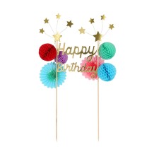 meri meri happy birthday cake topper | Kinderfeestwinkel | Speelgoedwinkel | Feestwinkel | Kinderwinkel | Amsterdam