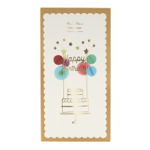meri meri happy birthday cake topper