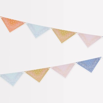 meri meri western bandana flag garland | Kinderfeestwinkel | Speelgoedwinkel | Feestwinkel | Kinderwinkel | Amsterdam | Kinde