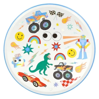 meri meri toybox icon dinner plates | Kinderfeestwinkel | Speelgoedwinkel | Feestwinkel | Kinderwinkel | Amsterdam