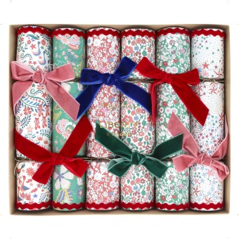 meri meri liberty velvet bow no-snap crackers | Kinderfeestwinkel | Speelgoedwinkel | Feestwinkel | Kinderwinkel | Amsterdam