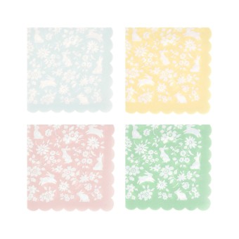 meri meri ditsy bunny nnapkins, small | Kinderfeestwinkel | Speelgoedwinkel | Feestwinkel | Kinderwinkel | Amsterdam