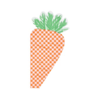 meri meri gingham carrot napkins | Kinderfeestwinkel | Speelgoedwinkel | Feestwinkel | Kinderwinkel | Amsterdam