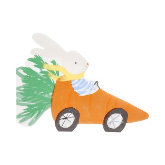 meri meri racing car bunny napkins | Kinderfeestwinkel | Speelgoedwinkel | Feestwinkel | Kinderwinkel | Amsterdam