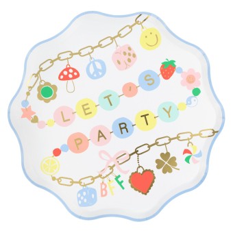 meri meri charm party dinner plates | Kinderfeestwinkel | Speelgoedwinkel | Feestwinkel | Kinderwinkel | Amsterdam | Kinde