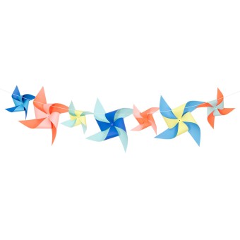 meri meri giant pinwheel garland kit