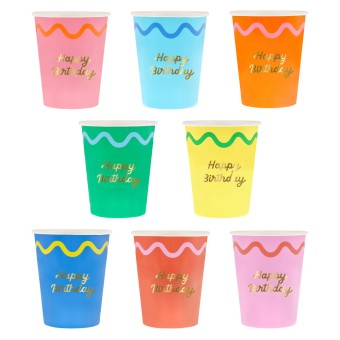 meri meri wiggle edge cups | Kinderfeestwinkel | Speelgoedwinkel | Feestwinkel | Kinderwinkel | Amsterdam | Kinde