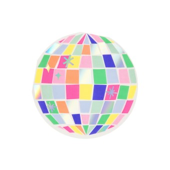 meri meri disco ball napkins