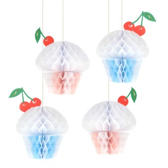 meri meri honeycomb cupcake decorations | Kinderfeestwinkel | Speelgoedwinkel | Feestwinkel | Kinderwinkel | Amsterdam | Kind