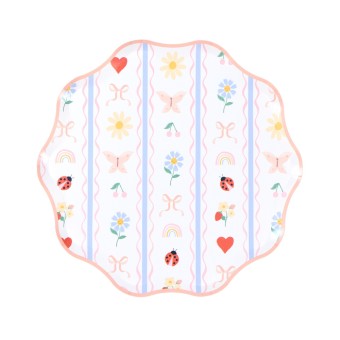 meri meri little garden side plates | Kinderfeestwinkel | Speelgoedwinkel | Feestwinkel | Kinderwinkel | Amst