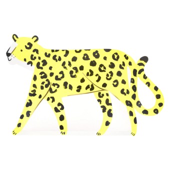 meri meri jaguar shaped plates