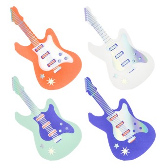 meri meri electric guitar napkins