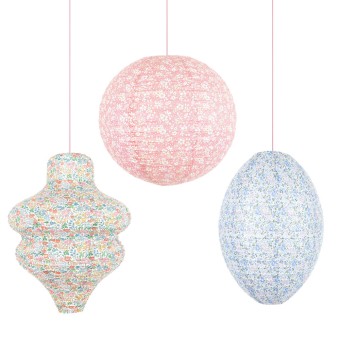 meri meri liberty pastel floral lanterns | Kinderfeestwinkel | Speelgoedwinkel | Feestwinkel | Kinderwinkel | Amsterdam | Kin