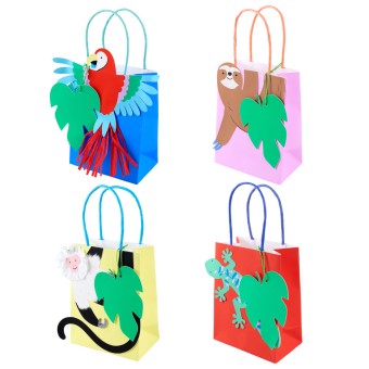 meri meri jungle jamboree party bags
