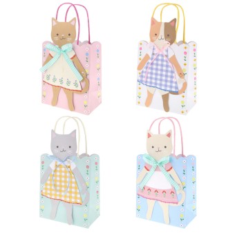 meri meri kitten club party bags | Kinderfeestwinkel | Speelgoedwinkel | Feestwinkel | Kinderwinkel | Amsterdam | Kinde