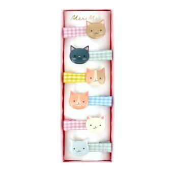 meri meri kitten club hair clips