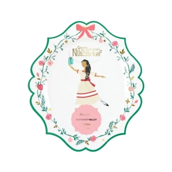 meri meri new york city ballet side plates