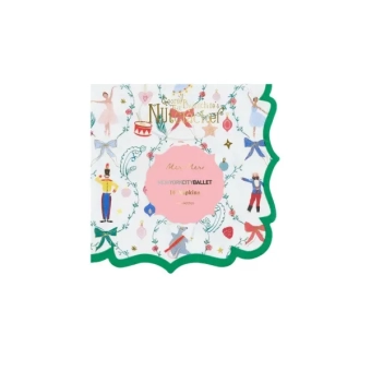 meri meri new york city ballet napkins, small
