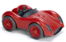 red race car - green toys