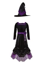 vera the velvet witch with hat (5-6 jr)