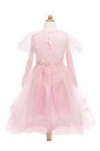 elegant in pink dress - roze (5-6 jr)