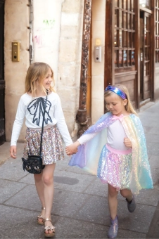 a star is born sequins skirt (4-6 jr)