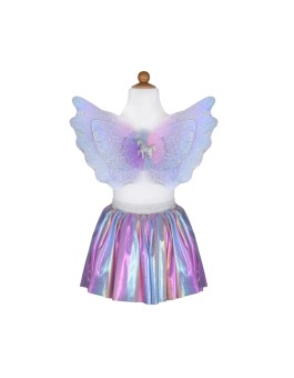 magical unicorn skirt & wings - pastel (4-6 jr) | Kinderfeestwinkel | Speelgoedwinkel | Feestwinkel | Kinderwinkel | Amsterda