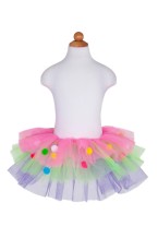 pom pom skirt - veelkleurig (4-6 jr) | Kinderfeestwinkel | Speelgoedwinkel | Feestwinkel | Kinderwinkel | Amsterdam