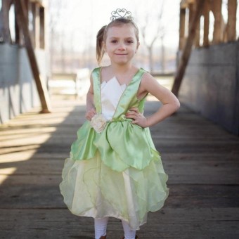 frog princess dress (5-6 jr) | Kinderfeestwinkel | Speelgoedwinkel | Feestwinkel | Kinderwinkel | Amsterdam