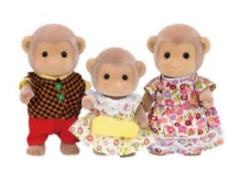 sylvanian families monkey family