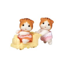 sylvanian families maple cat twins