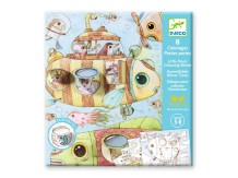 djeco kleuren met verassingen - de reis van malo | Kinderfeestwinkel | Speelgoedwinkel | Feestwinkel | Kinderwinkel | Amsterd