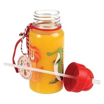 water bottle - colourful creatures
