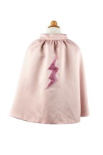 super-duper tutu, cape & mask - roze/blauw (4-6 jr)