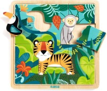 djeco puzzel - jungle (15 st) | Kinderfeestwinkel | Speelgoedwinkel | Feestwinkel | Kinderwinkel | Amsterdam